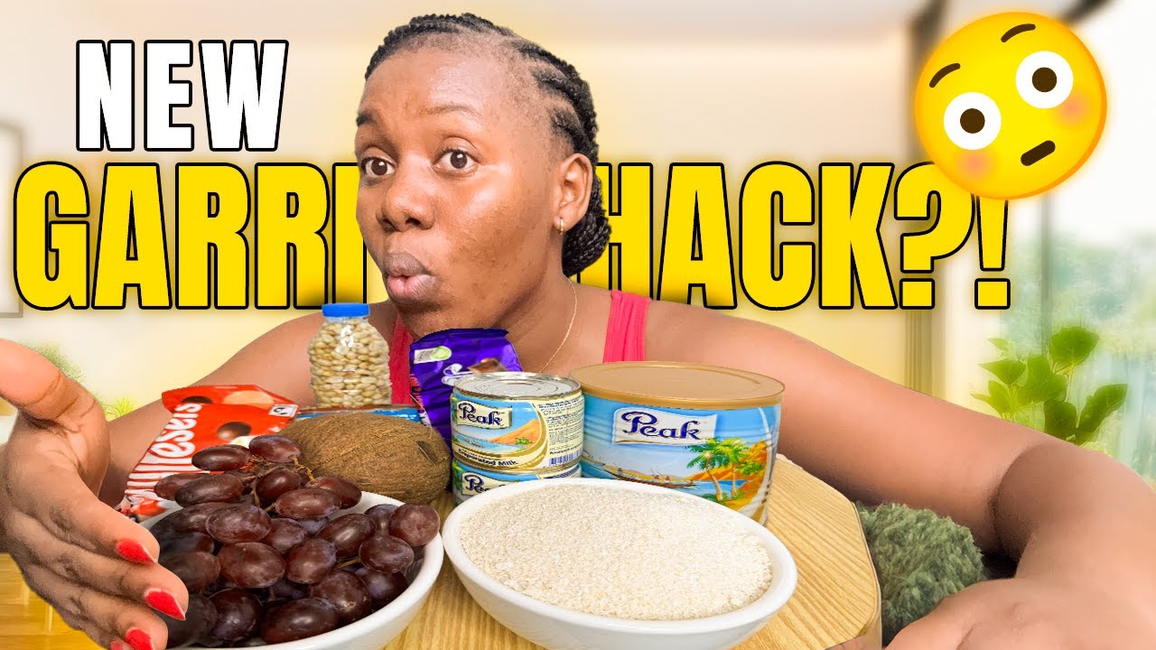 The Best Way To Eat Gari (Garri recipe)