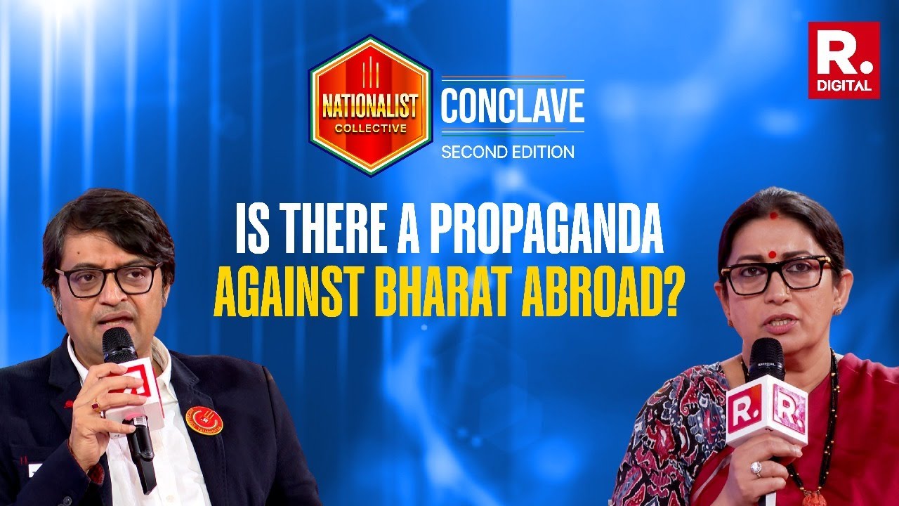 Is There Propaganda Against Bharat Abroad? Smriti Irani's Shocking Reply To Arnab's Question