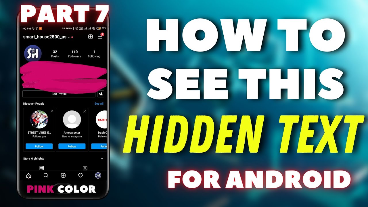 How to See Hidden Text in Photo on Android? | Painted with Pink Marker | Hide Screenshots