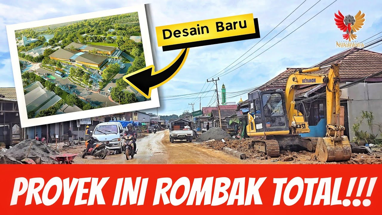 Pasar Bagi Warga Lokal IKN Ini Disulap Dari Kumuh Jadi Modern 