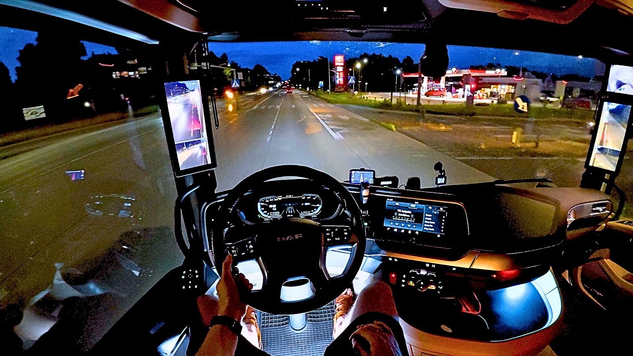 If you want to drive a truck around Europe, watch this video of how I do it in Germany and Poland!