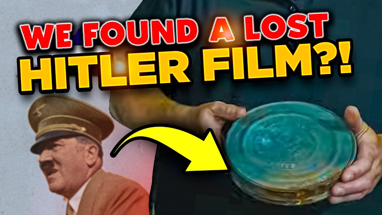 We found an incredible LOST WWII GERMAN FILM showing HITLER TOURING a PANZER FACTORY !