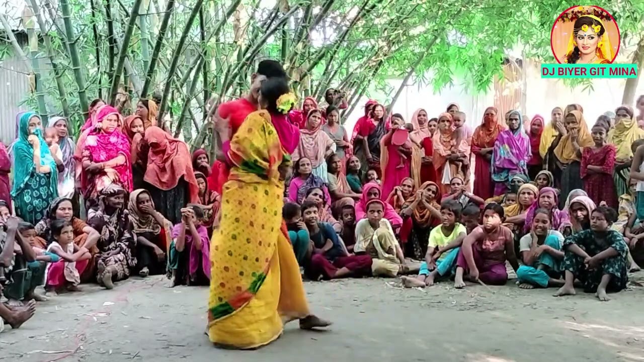  বাড়ির পাশে বেতের আড়া🔥শোভা রাণীর গীত🔥গায়ে হলুদের গীত🔥ভইরাল বিয়ের গীত রংপুর🔥Dj Biyer Git Mina