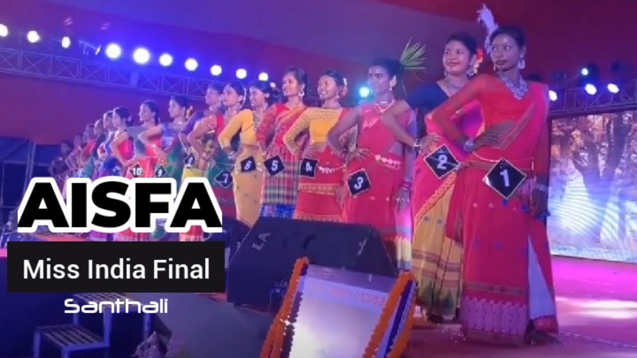 AISFA 2020 Miss India final( HD ) || MIss India Santali 2020 🎼