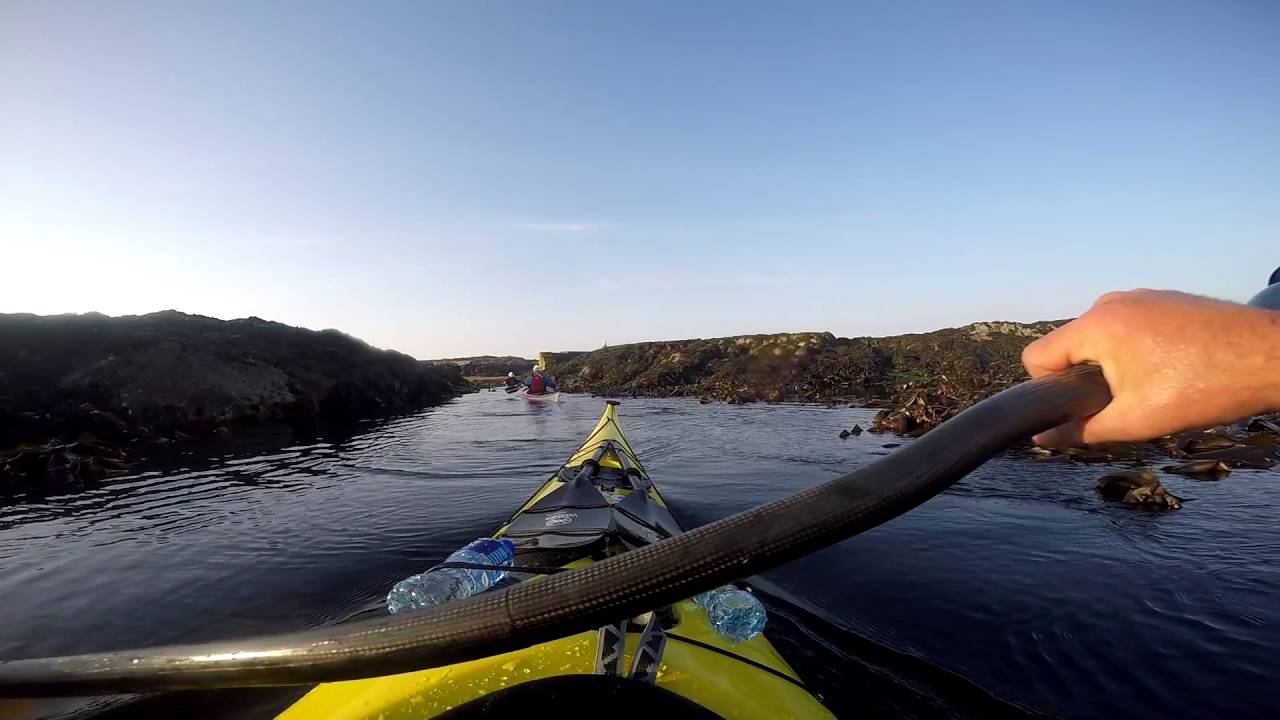 Kayaking from Donaghadee to The Copelands