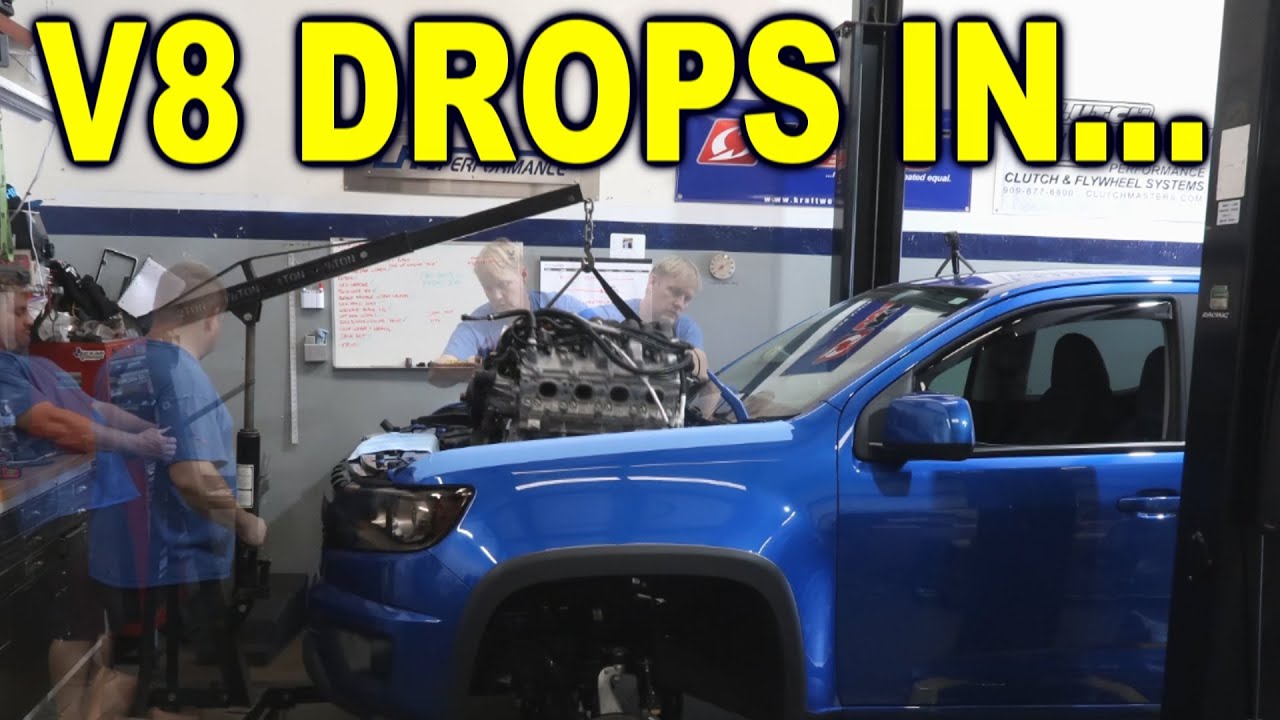 Установка Colorado V8 2020 года. Подойдёт ли? - Часть 2