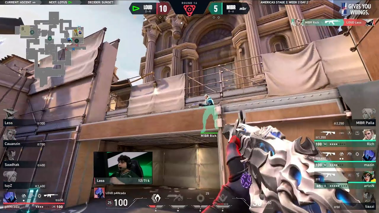 LOUD pANcada 1v3 clutch against MIBR | VCT Americas 2024