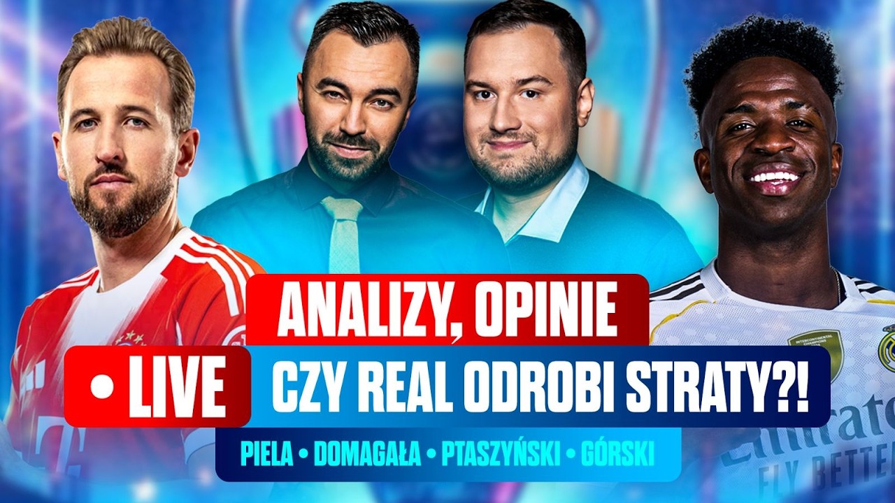 BAYERN WYRZUCIŁ REAL Z LIGI MISTRZ&Oacute;W! OMAWIAMY 1/4 FINAŁU | PIELA, DOMAGAŁA, G&Oacute;RSKI, PTASZYŃSKI