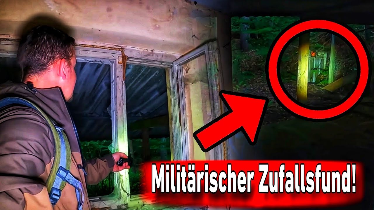 Militärischer Zufallsfund! Was haben wir hier entdeckt? Lost Places
