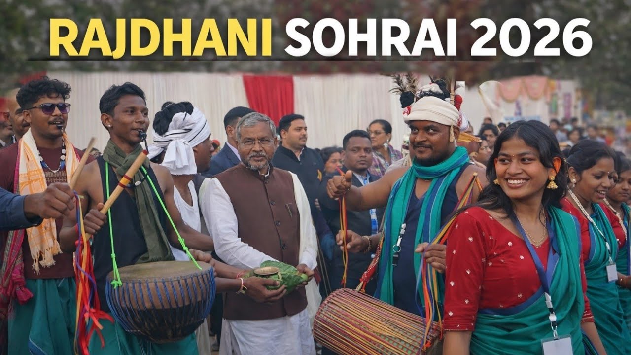 Ranchi Sohrai Festival 2026 || Raju Soren || Babulal Marandi @RajuSoren
