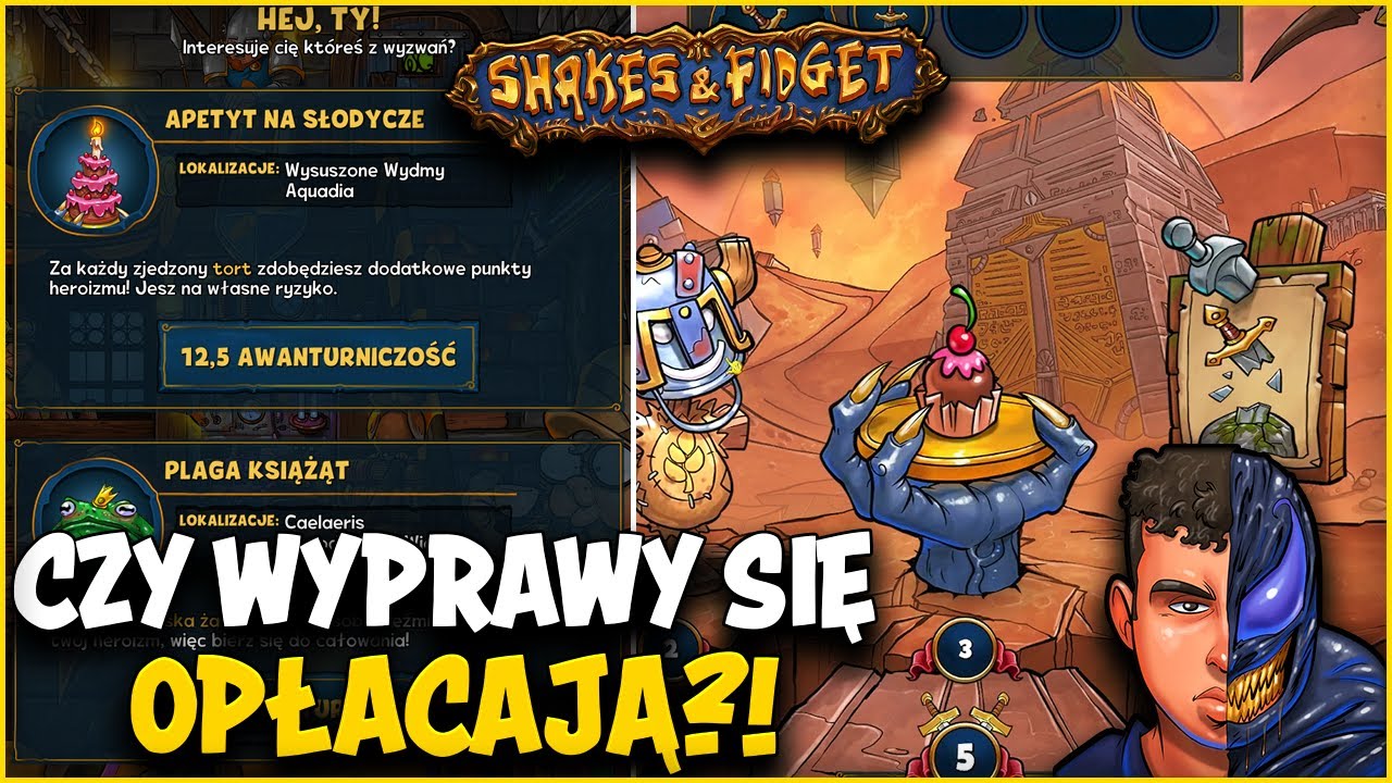 ⭐ CZY WARTO ROBIĆ NOWE WYPRAWY/EKSPEDYCJE? WSZYSTKO O WYPRAWACH! ⭐ SHAKES & FIDGET ⭐ N3UTR4L ⭐