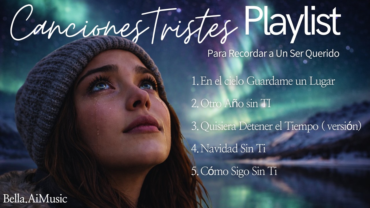 Playlist de Música Triste para Recordar a un Ser Querido