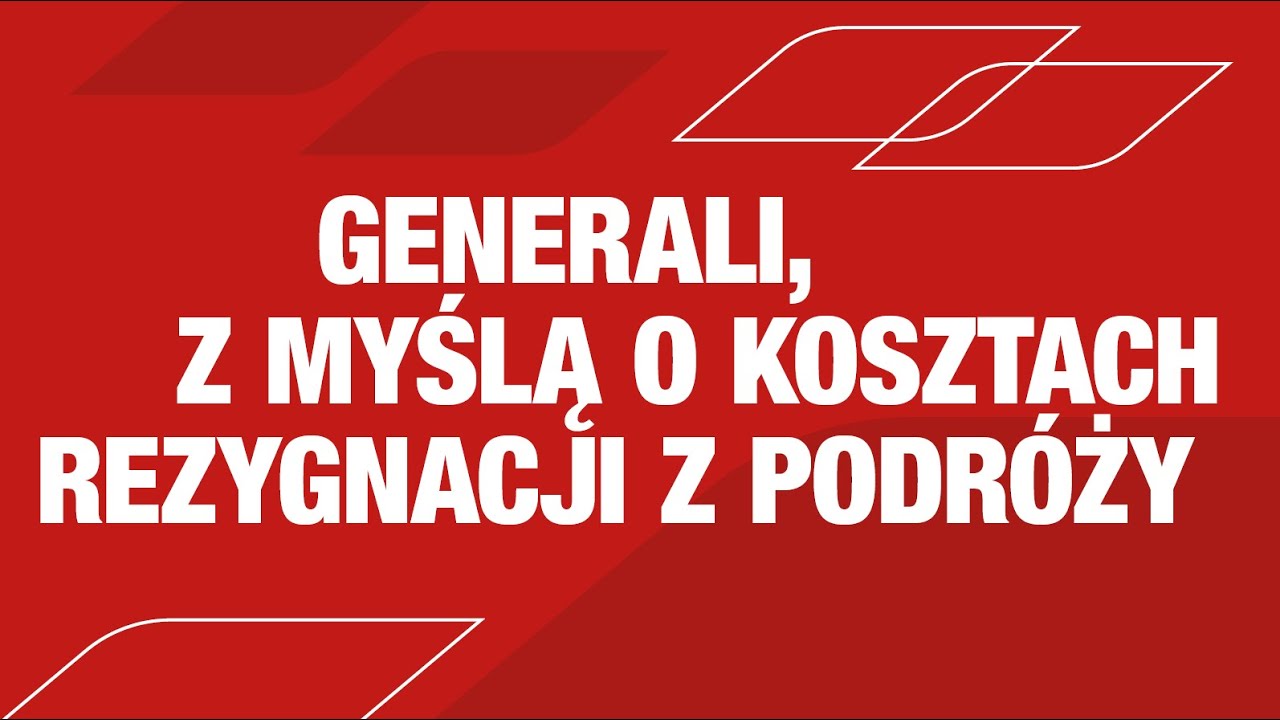 ,,Generali, z myślą o kosztach rezygnacji z podróży'' (lato)