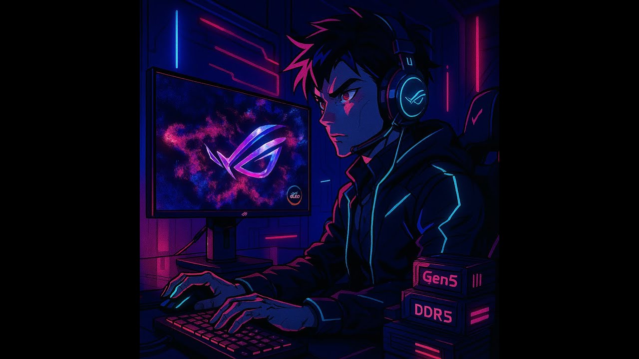 Unpack recording of my new ASUS ROG Strix OLED XG27UCDMG Gaming Monitor.  07-31-2025/