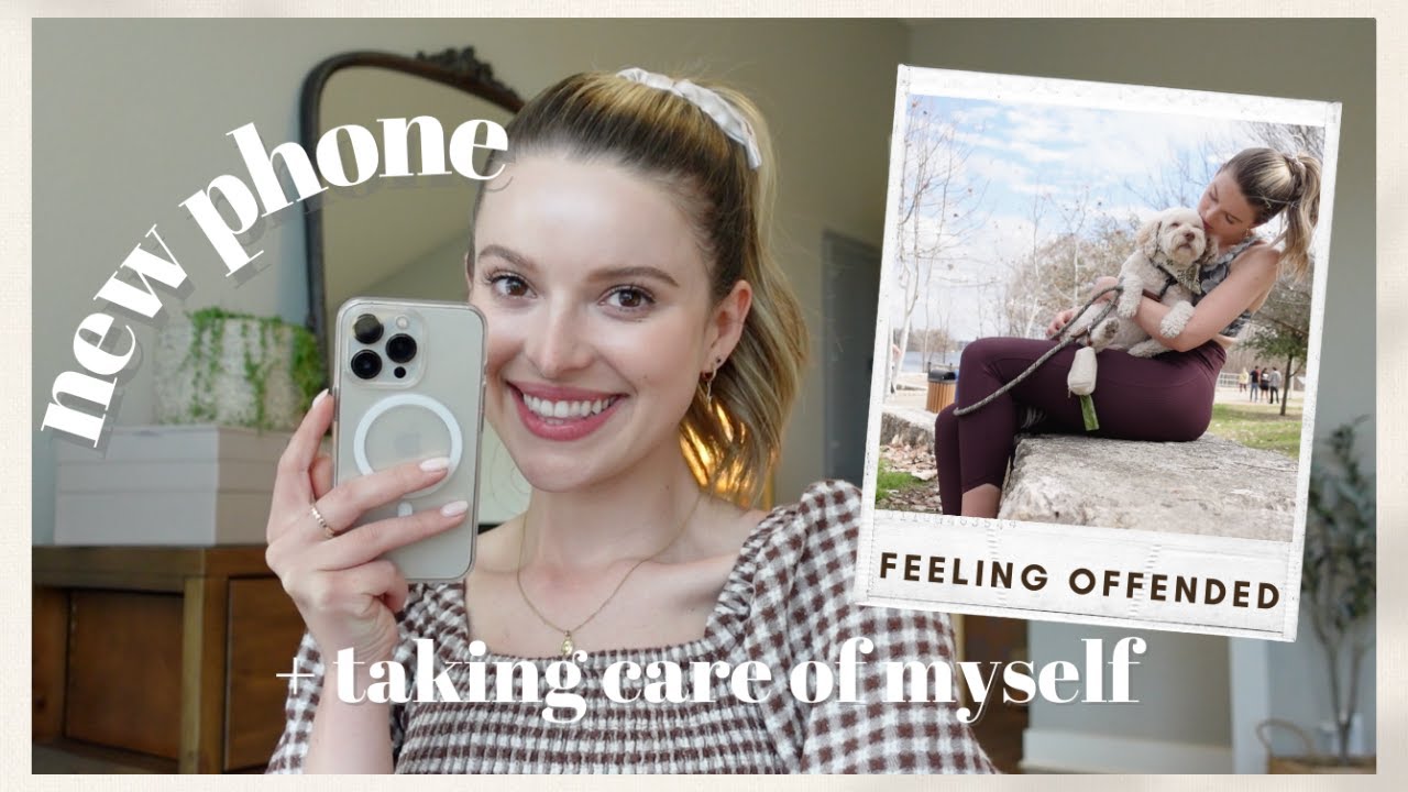 VLOG: Dealing with Feeling Offended, New iPhone 13 Pro, Listening to my Body + Taking Care of Myself