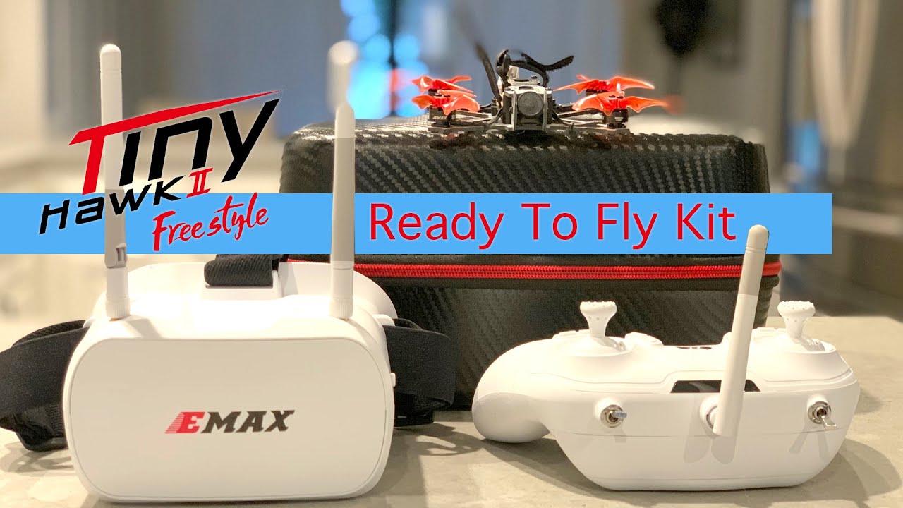 Комплект TinyHawk 2 Freestyle RTF (готов к полету) — все, что нужно для начала полетов FPV!