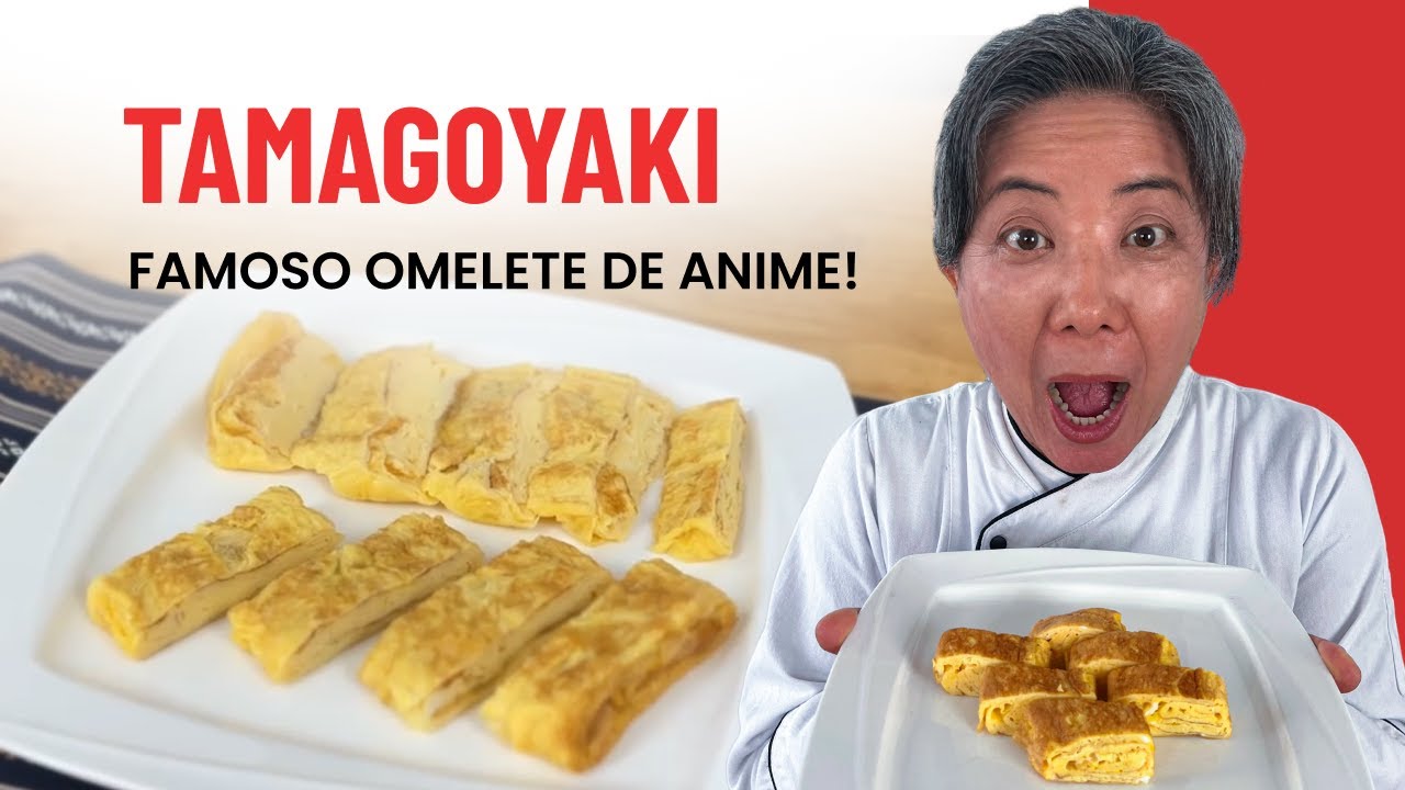 Como fazer TAMAGOYAKI o FAMOSO omelete dos ANIMES! | 卵焼きのレシピ・作り方!