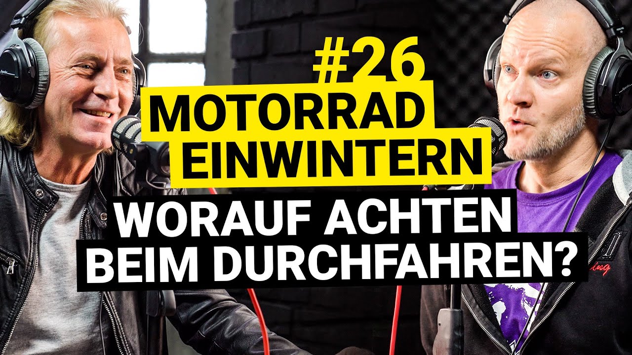 Motorrad einwintern oder durchfahren? – Worauf musst du achten? TANTE LOUISE #26