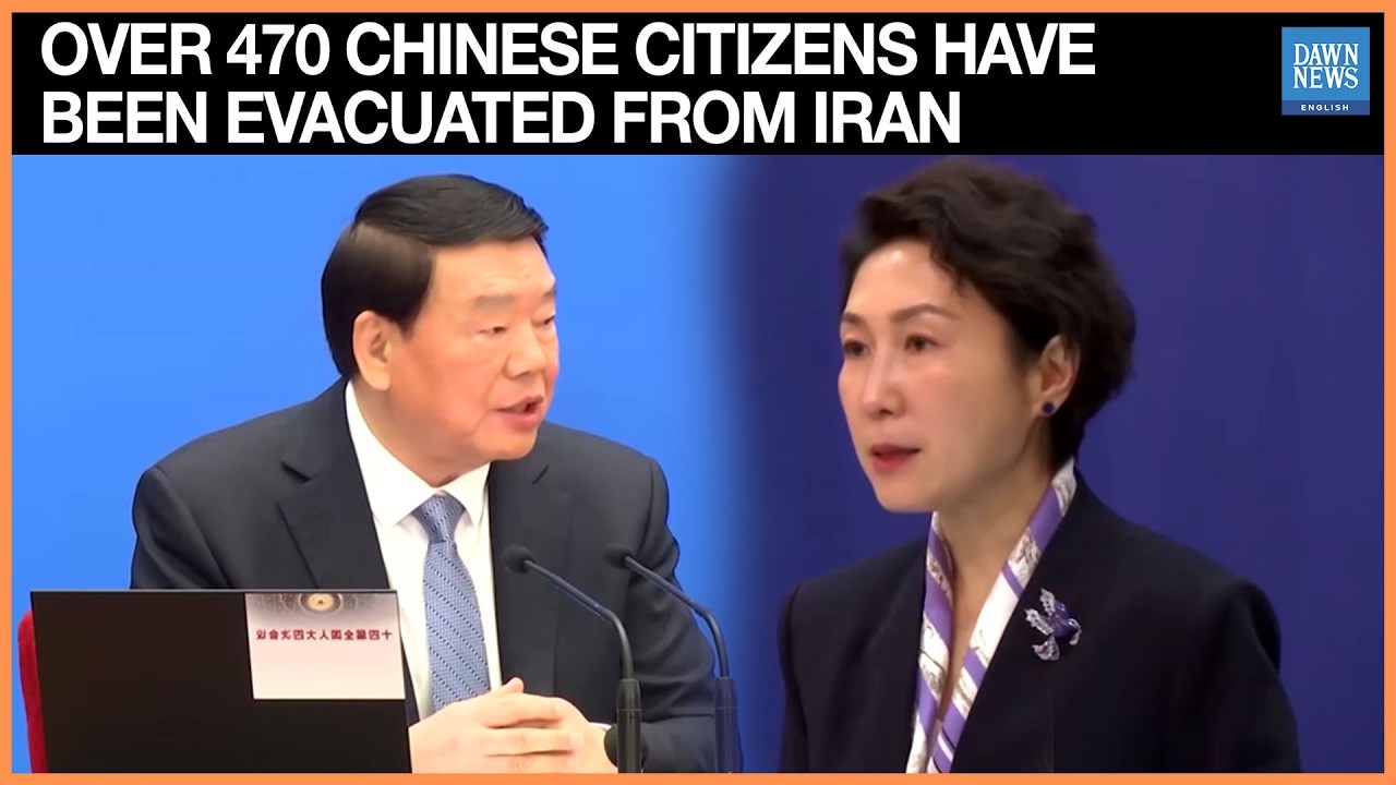 Over 470 Chinese Citizens Evacuated From Iran, Says Chinese Foreign Ministry | Dawn News English