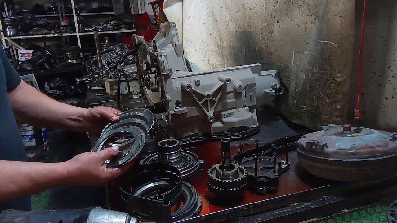Transmisión automática 4t45 desarmado parte 2