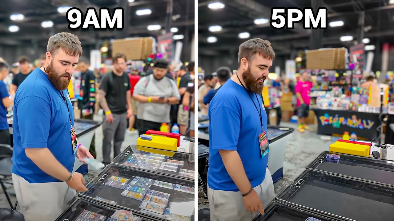 I Sold Every Card I Had in America! | Pokémon Vendor POV at New Jersey Collect-a-Con