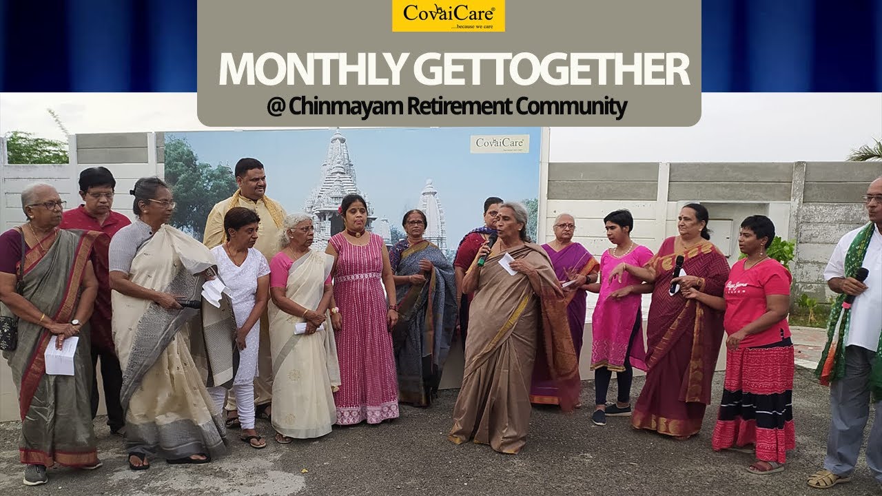Get Together Party @ Covai Chinmayam Retirement Community - Coimbatore
