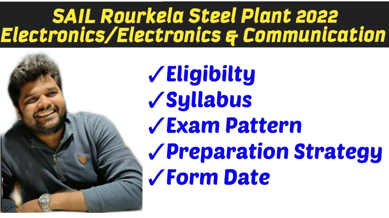 Sail Rourkela Steel Plant Recruitment 2022 | SAIL RSP Recruitment | Electronics/Comm. By Ratnesh Sir