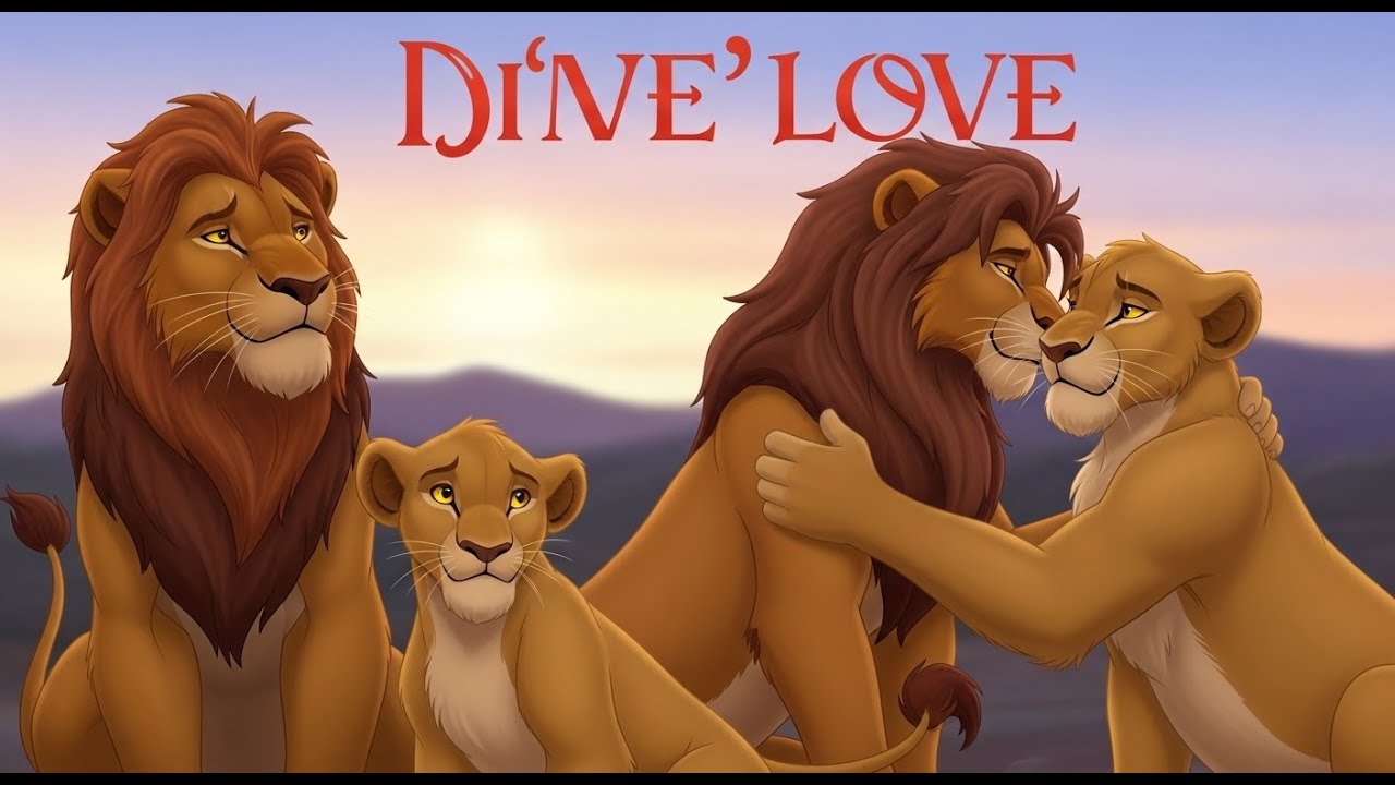 Lions’ Love 💘 | A Heart-Touching Lion King AU Romantic Story