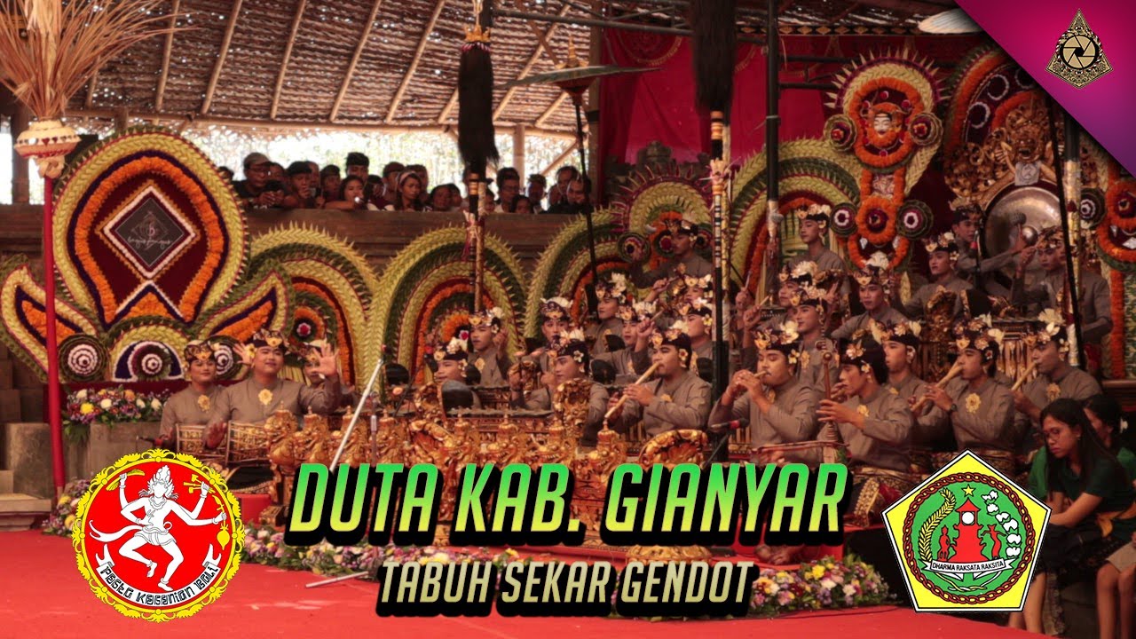 Tabuh Sekar Gendot | Parade Semara Peguligan PKB 2019 Duta Kab. Gianyar
