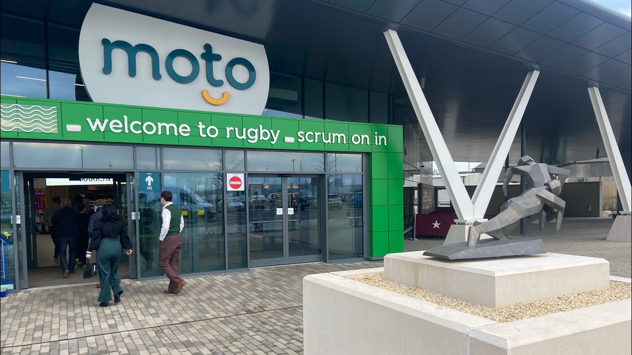 Rugby Moto Motorway Services | Best Motorway Service for EV Drivers