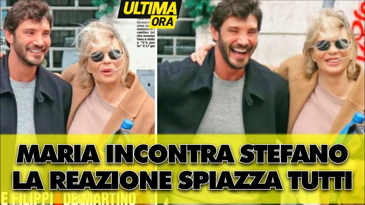 Maria De Filippi incontra Stefano De Martino: la loro reazione sorprende tutti 
