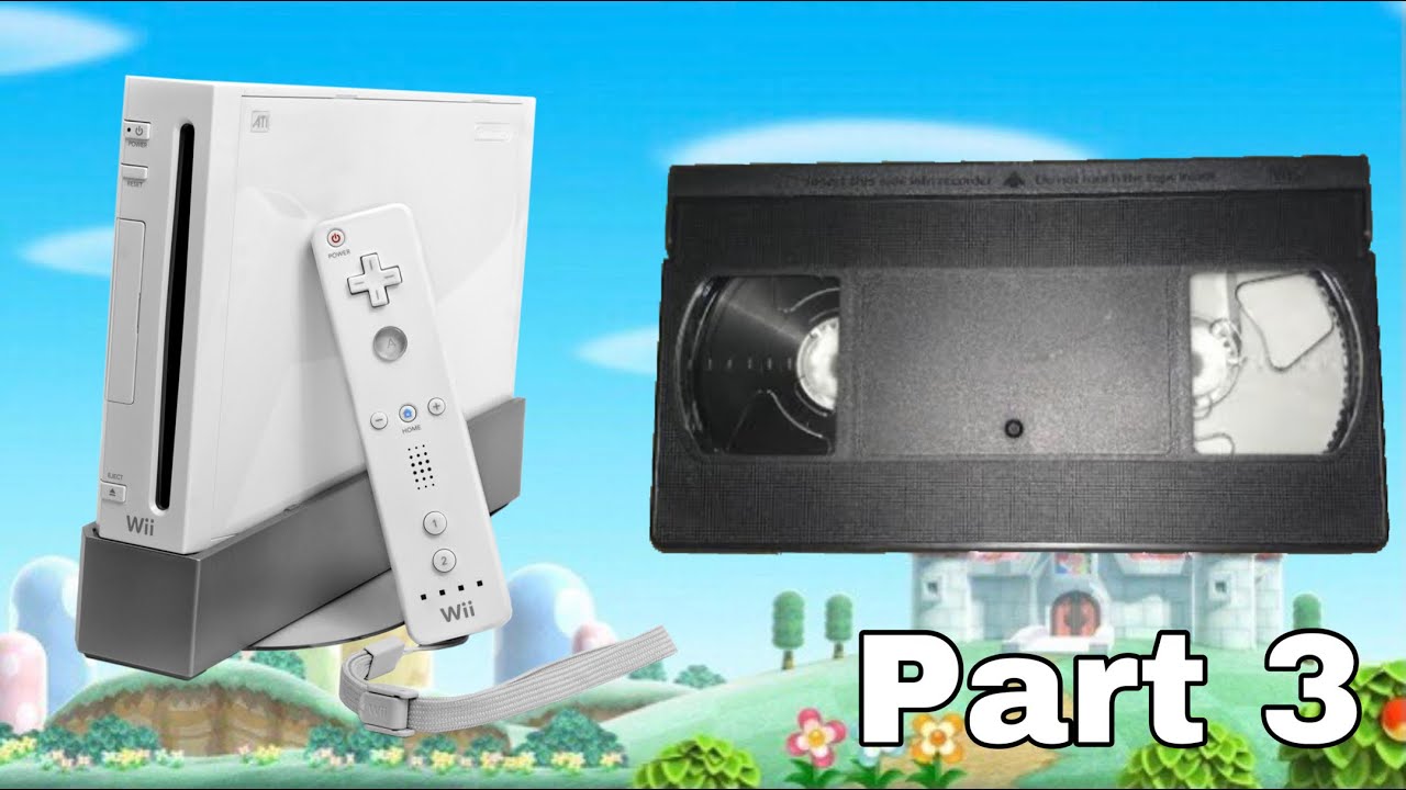 Wii Gameplay on VHS (Part 3)