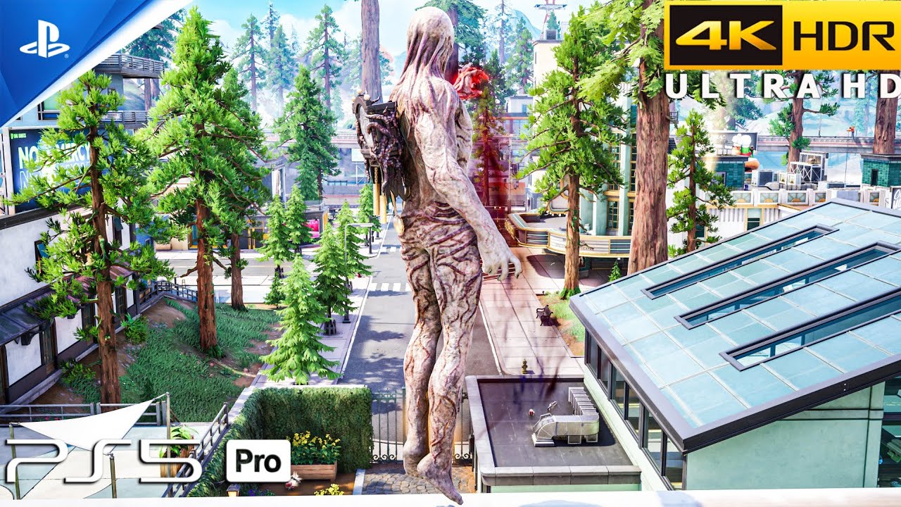 Fortnite (PS5 Pro) 4K 120FPS HDR Gameplay | Vecna Skin (Stranger Things)