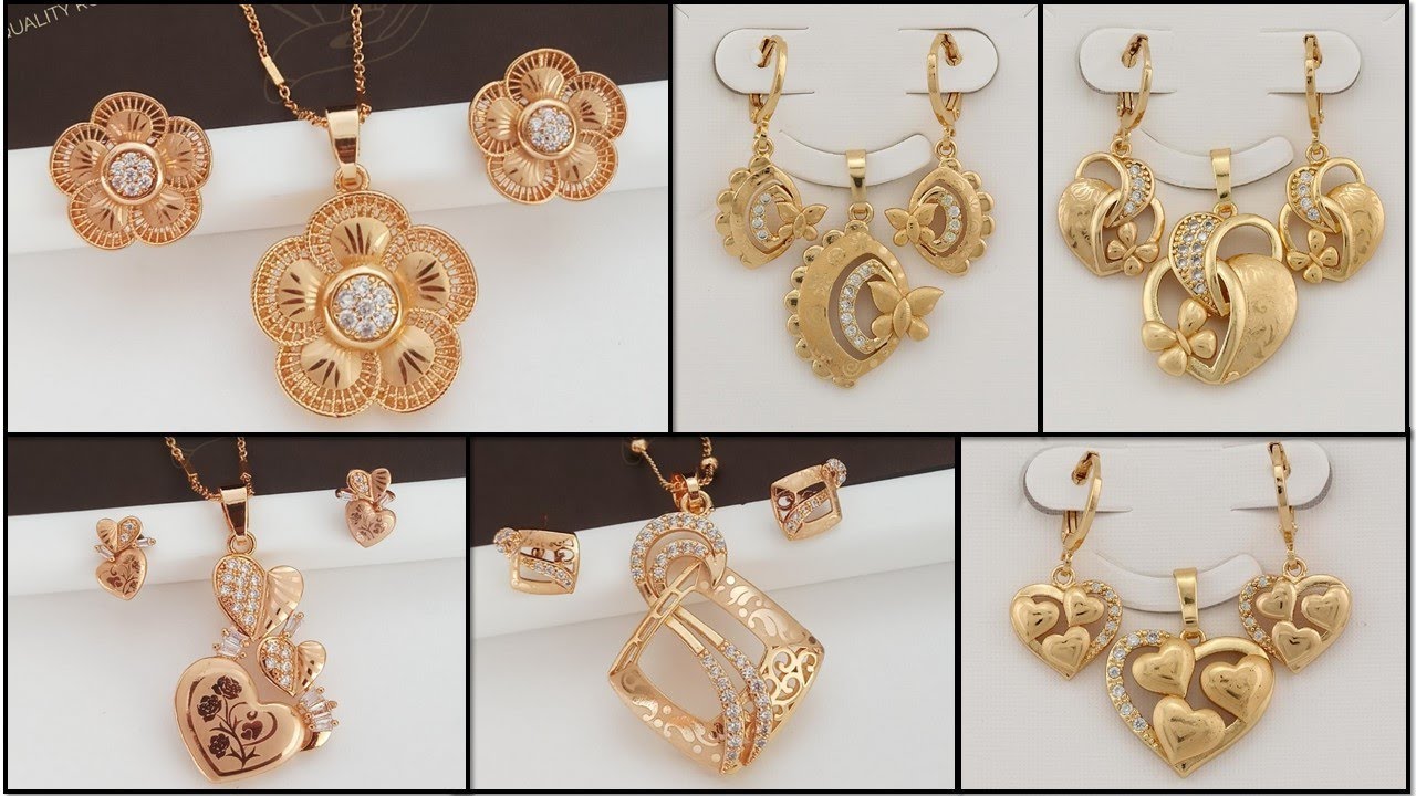 50+ Rose Gold Pendent Set Design || WhatsApp 9110592541 - Indian Fashion Trends