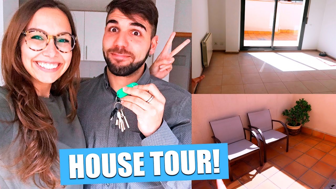 HOUSE TOUR VACÍO | ¡NOS VAMOS A VIVIR JUNTOS! | Meri Bu
