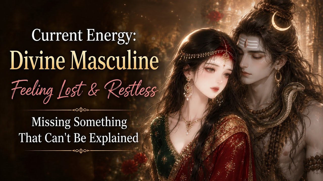 ॐ Current Energy: Divine Masculine Feeling Lost & Restless💔Missing Something That Can't Be Explained