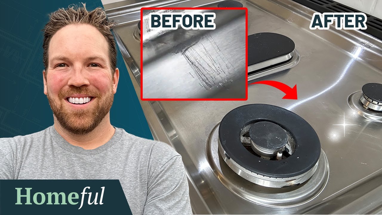 Fix Stainless Steel Scratches with This Easy Trick | Cottage Coach