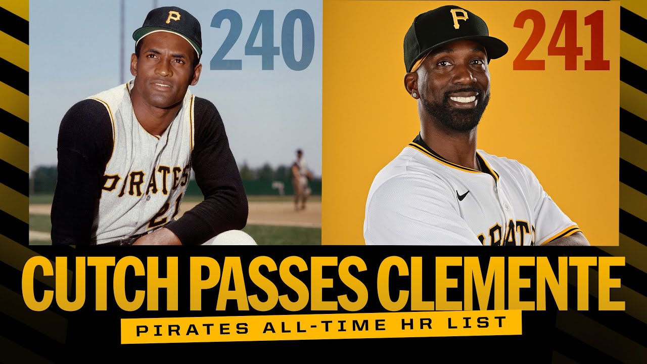 Andrew McCutchen PASSES Roberto Clemente on Pirates ALL-TIME HR List!