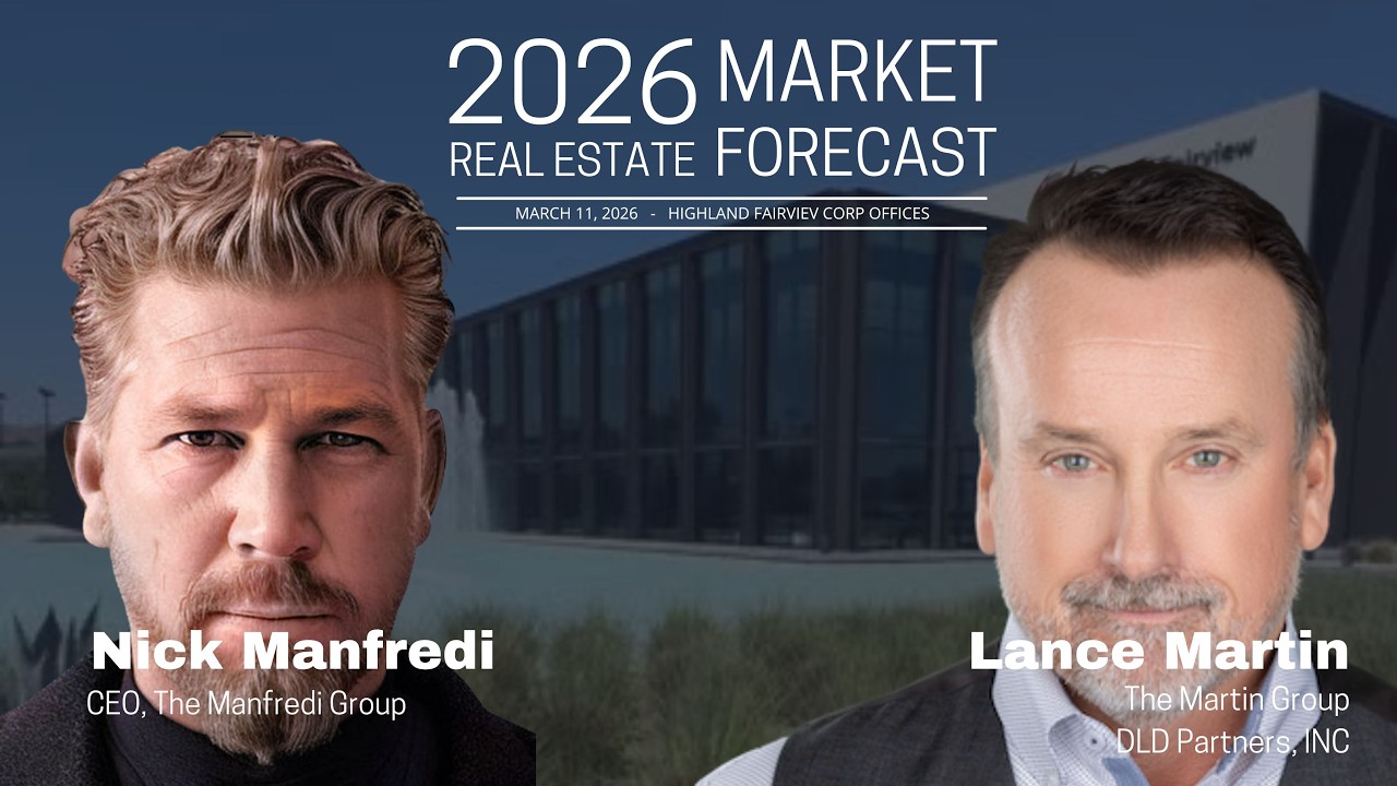 Lance Martin and Nick Manfredi in studio Interview for the 2026 Real Estate Market Forecast