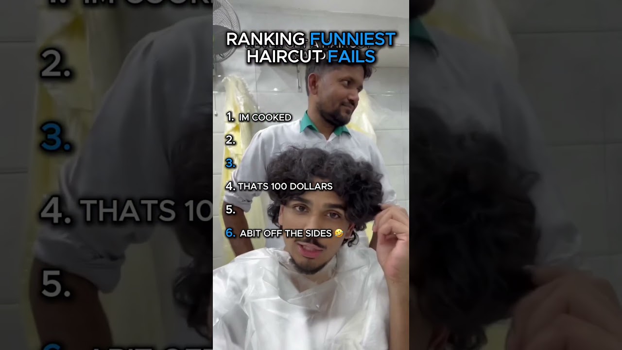 RANKING FUNNIEST HAIRCUT FAILS #fyp #top5 #haircut #fail #funnytiktok