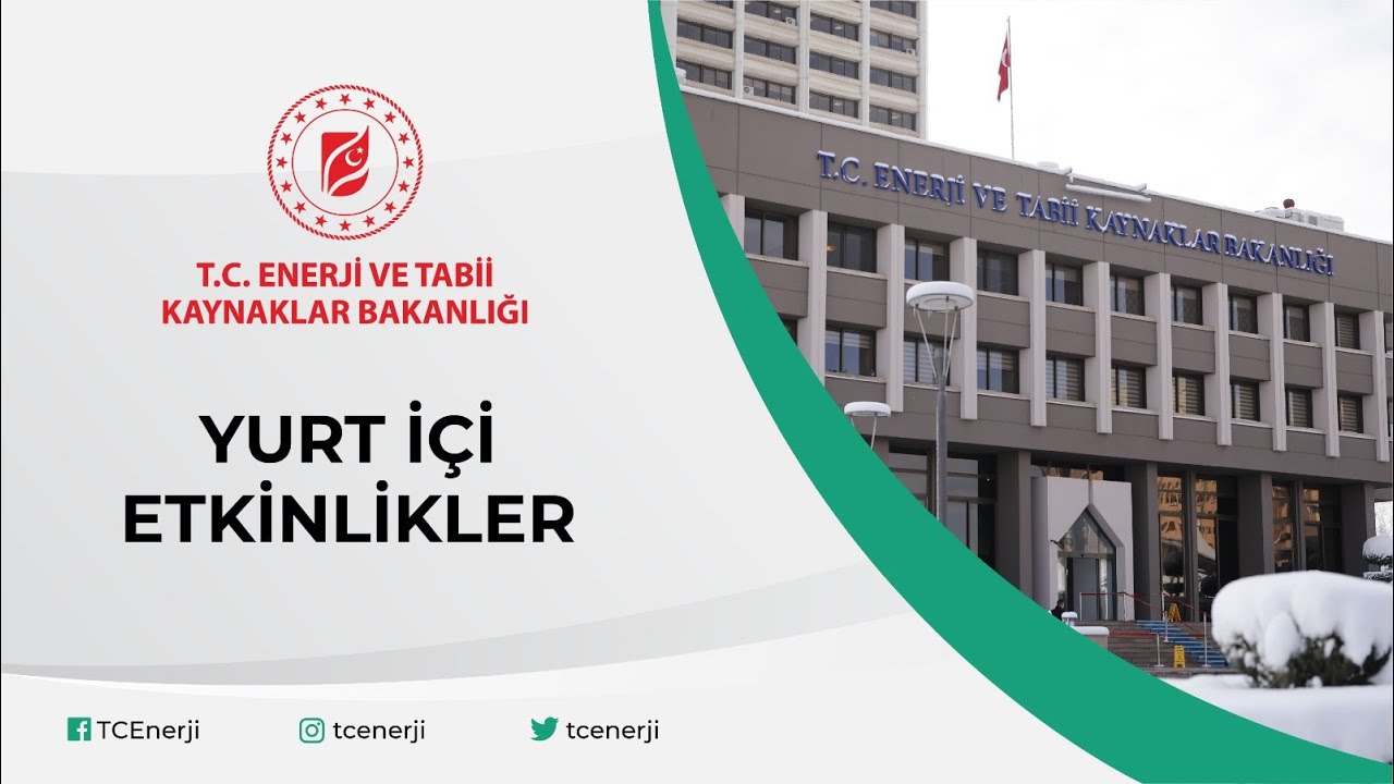 Enerji ve Tabii Kaynaklar Bakanı, Sayın Fatih Dönmez Türkiye Enerji Zirvesinde konuştu