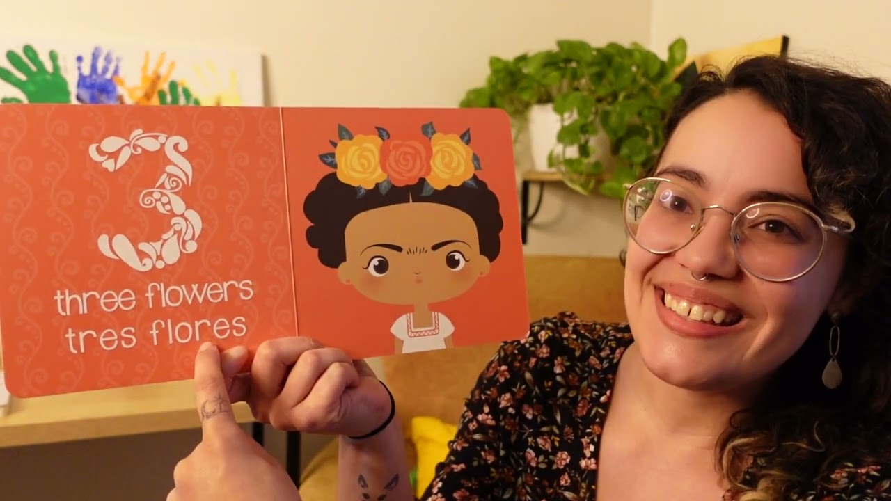 Counting With -Contando Con Frida  - English and Spanish Bilingual Interactive Read Aloud
