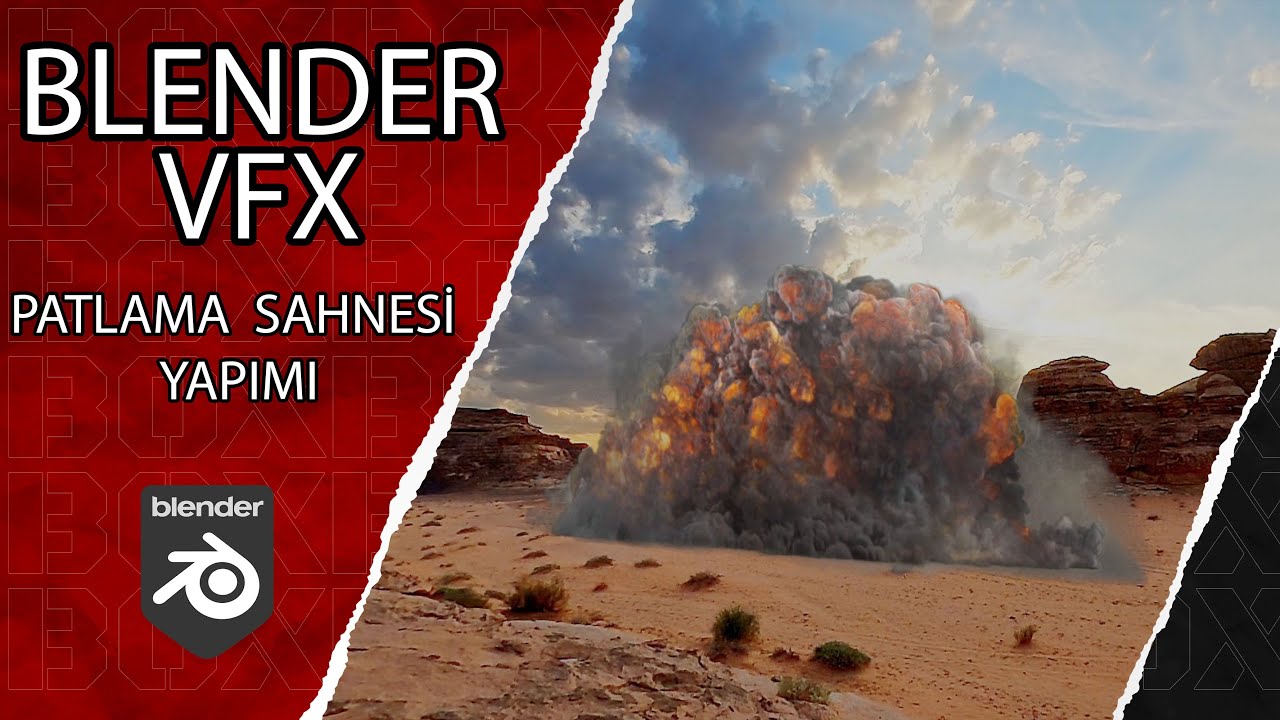 Blender ile VFX Patlama Sahnesi Yapımı