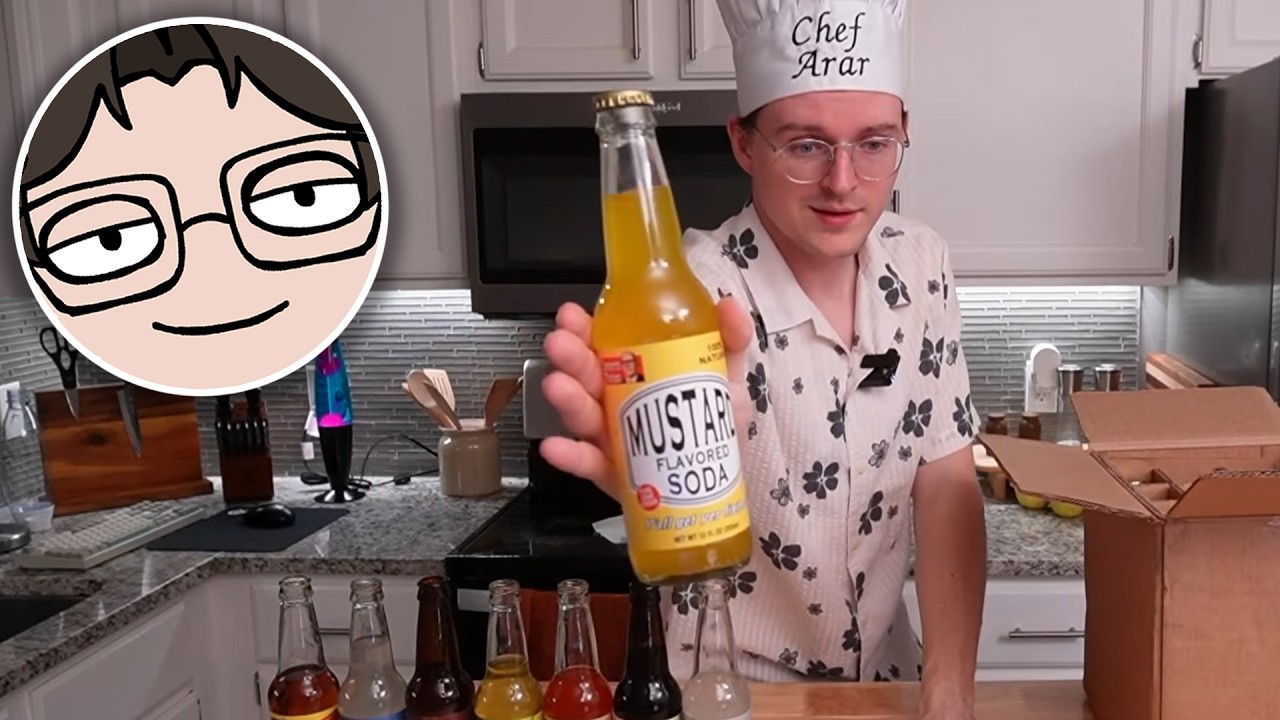 Arar Tries the Internet's Weirdest Sodas
