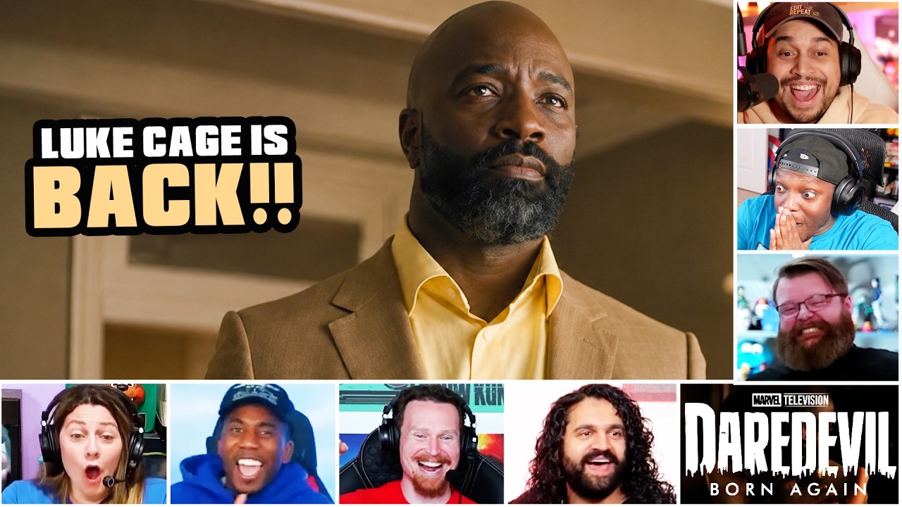Reactors Reaction To Seeing Luke Cage Return To The MCU | *Daredevil Born Again 2x8 Reaction*