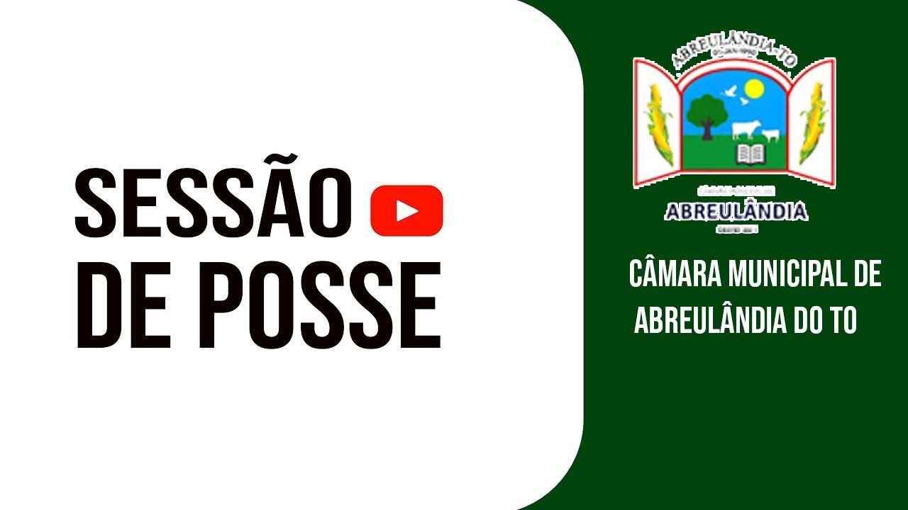 SESSÃO SOLENE DE POSSE | MESA DIRETORA 2026 - CÂMARA MUNICIPAL DE ABREULÂNDIA - 02/06/2025