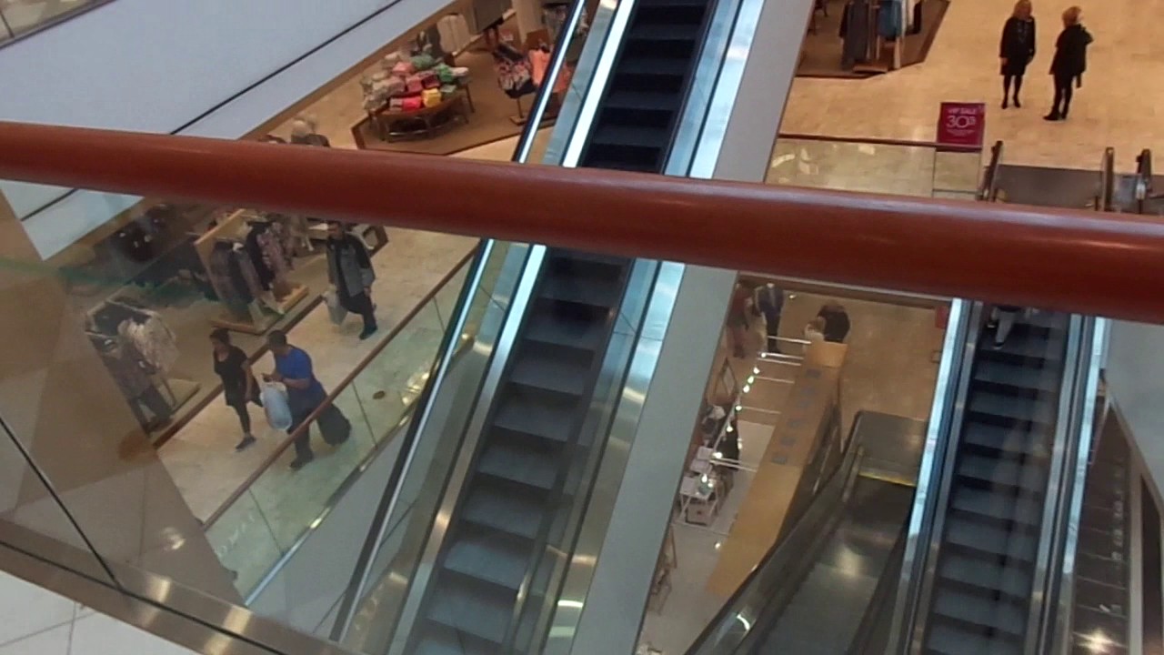 Macy's Freehold Raceway Mall  Freehold New Jersey (Schindler Escalators)