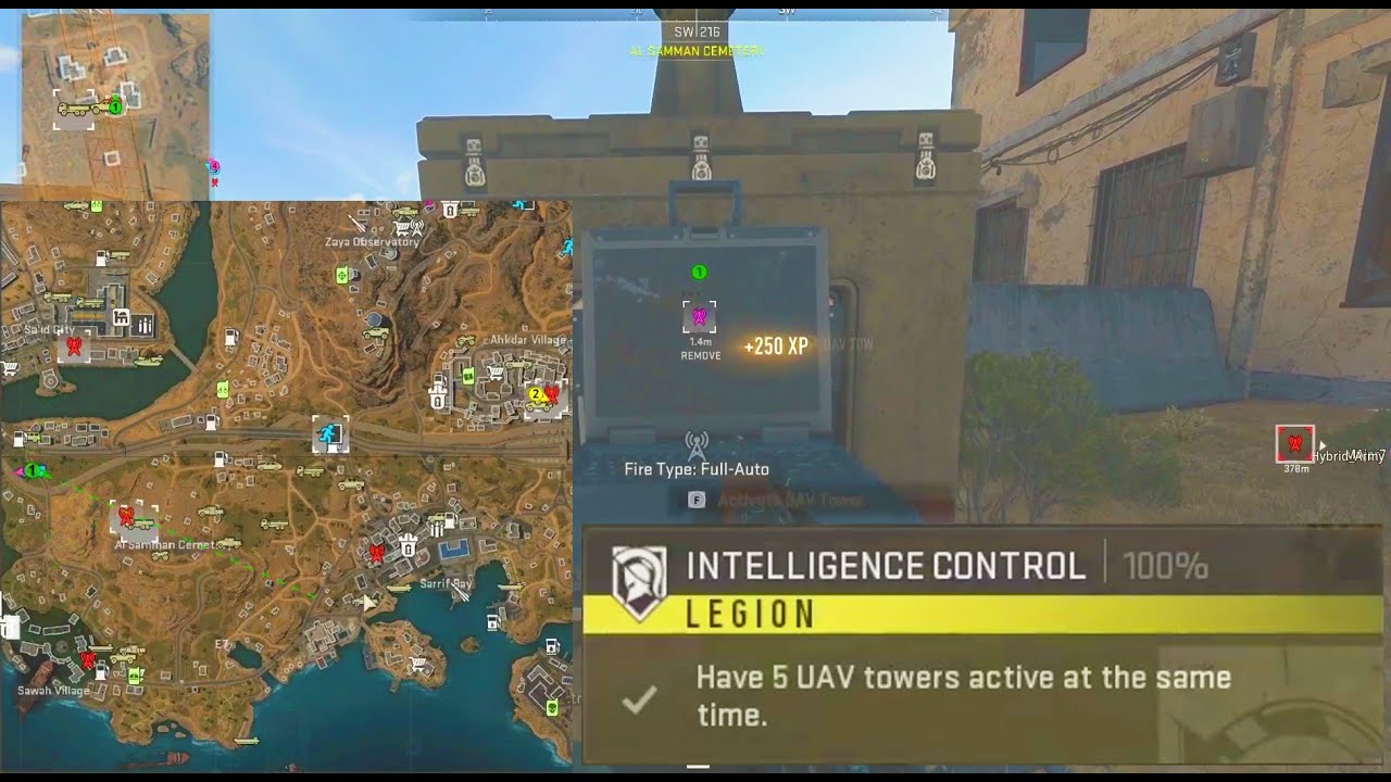 5 UAV Towers Active At the Same Time | DMZ