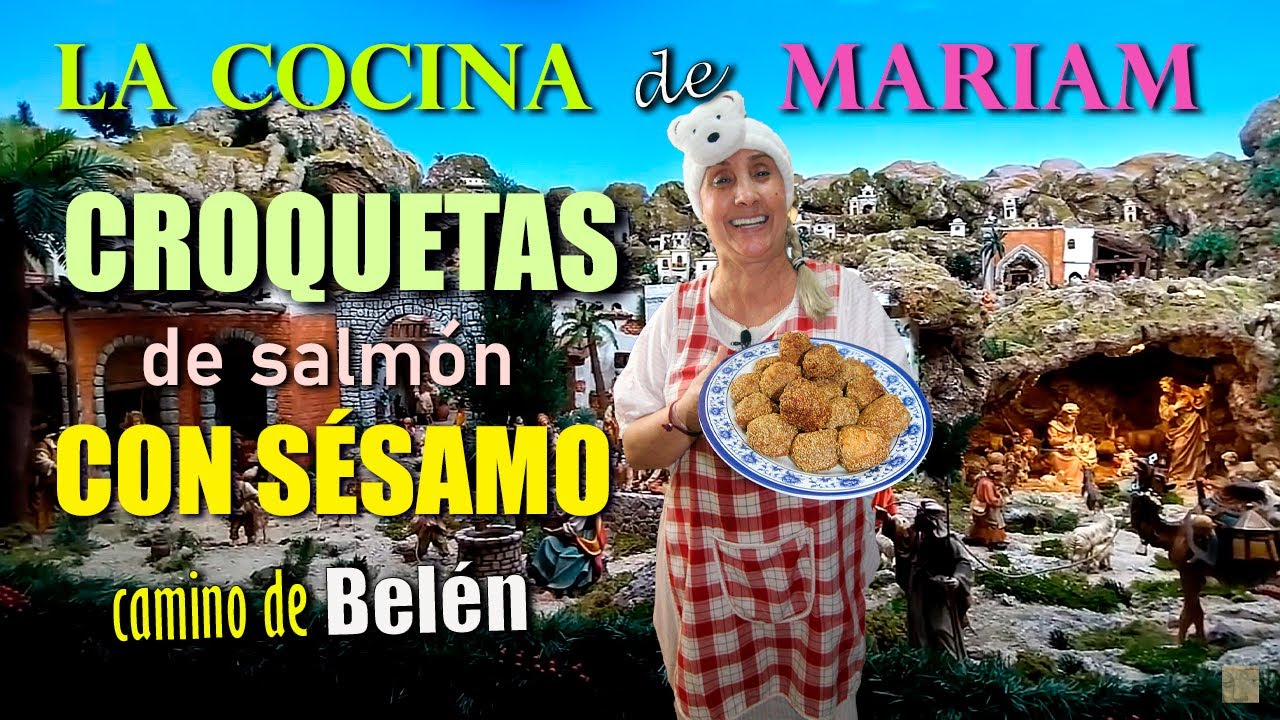 Croquetas de Salmón con Sésamo ¡camino de Belén!