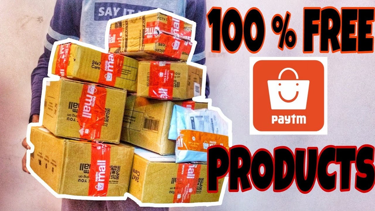 Top 10 100% Free Products On Paytm Mall. ||Everything Visible||